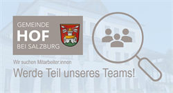 Logo Stellenausschreibung Gemeinde Hof bei Salzburg